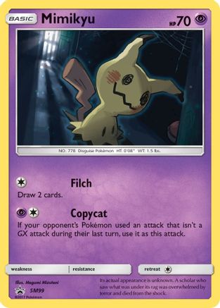 Mimikyu SM99 [SM Promos]  - Holofoil