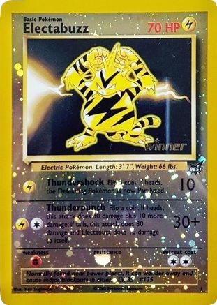 Electabuzz 001 [Best of Promos]  - Reverse Holofoil