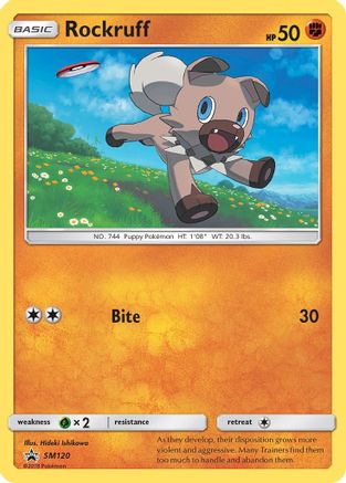 Rockruff SM120 [SM Promos]  - Holofoil