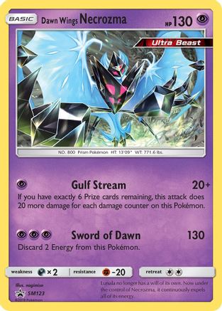 Dawn Wings Necrozma SM123 [SM Promos]  - Holofoil