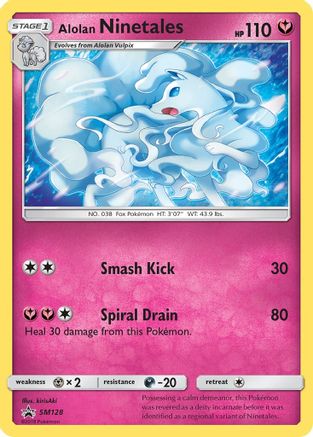 Alolan Ninetales SM128 [SM Promos]