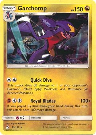 Garchomp 099/156 [Deck Exclusives]  - Holofoil