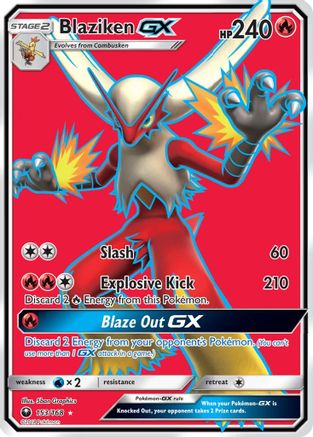 Blaziken GX (Full Art) 153 [SM  Celestial Storm]  - Holofoil
