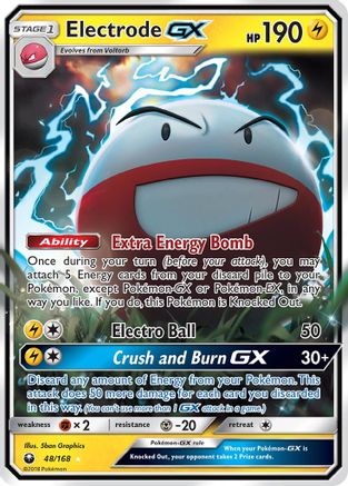 Electrode GX 048/168 [SM  Celestial Storm]  - Holofoil