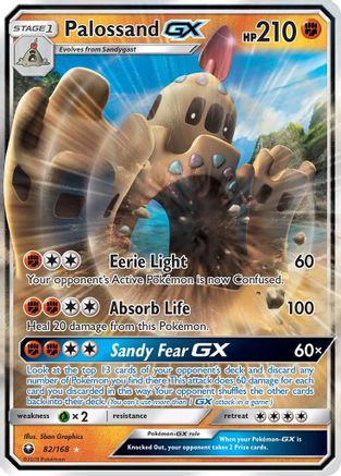 Palossand GX 082 [SM  Celestial Storm]  - Holofoil