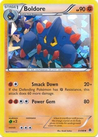 Boldore 051/98 [Blister Exclusives]  - Holofoil