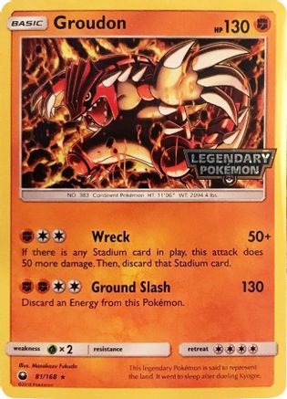 Groudon 081/168 [Miscellaneous Cards & Products]  - Holofoil