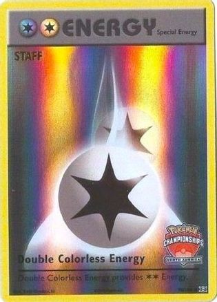 Double Colorless Energy 090/108 [League & Championship Cards]  - Reverse Holofoil