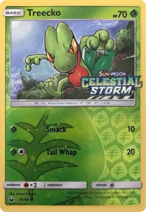 Treecko 008/168 [Miscellaneous Cards & Products]  - Reverse Holofoil
