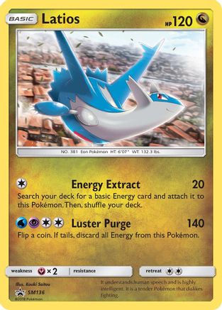 Latios SM136 [SM Promos]  - Holofoil