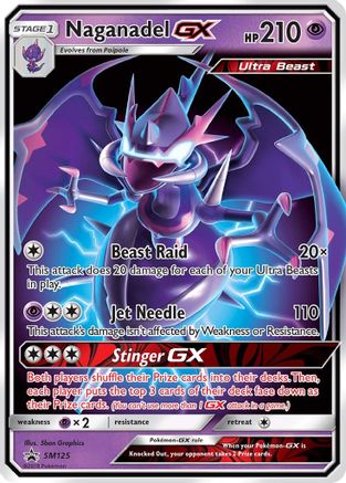 Naganadel GX SM125 [SM Promos]  - Holofoil