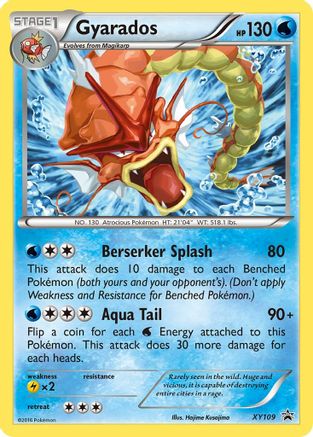 Gyarados XY109 [XY Promos]  - Holofoil