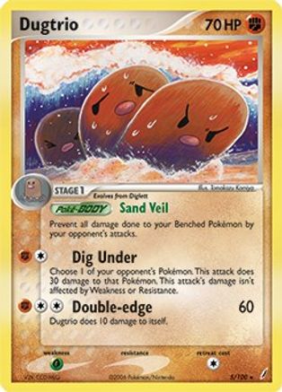 Dugtrio 005/100 [Deck Exclusives]