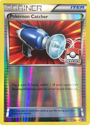 Pokemon Catcher 036/039 [League & Championship Cards]  - Reverse Holofoil