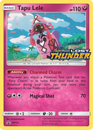Tapu Lele SM152 [SM Promos]  - Holofoil