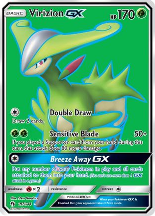 Virizion GX (Full Art) 197 [SM  Lost Thunder]  - Holofoil