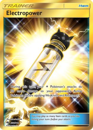 Electropower (Secret) 232 [SM  Lost Thunder]  - Holofoil