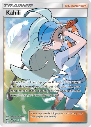 Kahili (Full Art) 210 [SM  Lost Thunder]  - Holofoil