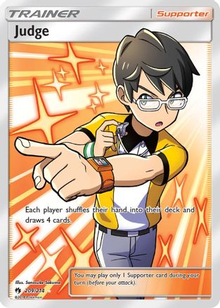Judge (Full Art) 209 [SM  Lost Thunder]  - Holofoil