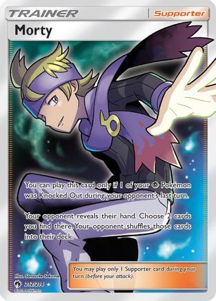 Morty (Full Art) 212 [SM  Lost Thunder]  - Holofoil