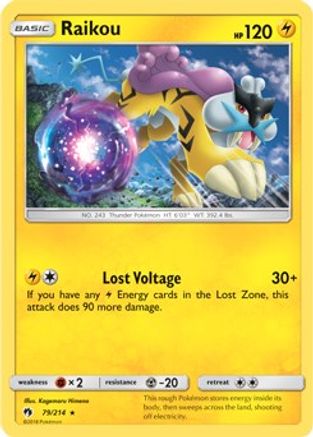 Raikou 079/214 [Deck Exclusives]  - Holofoil