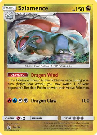 Salamence SM140 [SM Promos]  - Holofoil