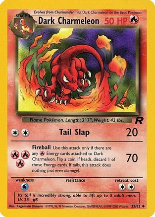 Dark Charmeleon [W Stamped] 032/82 [WoTC Promo]