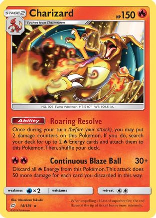 Charizard 014/181 [SM  Team Up]