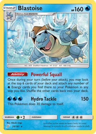 Blastoise 025/181 [SM  Team Up]
