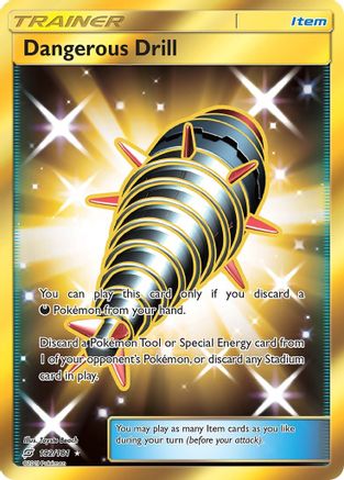 Dangerous Drill (Secret) 192 [SM  Team Up]  - Holofoil