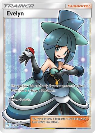 Evelyn (Full Art) 175 [SM  Team Up]  - Holofoil