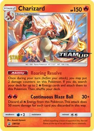 Charizard SM158 [SM Promos]  - Holofoil