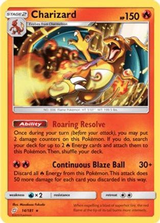 Charizard 014/181 [Deck Exclusives]  - Holofoil
