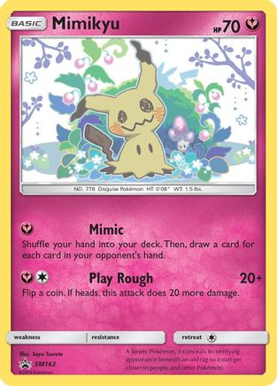 Mimikyu SM163 [SM Promos]  - Holofoil