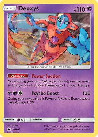 Deoxys SM164 [SM Promos]  - Holofoil