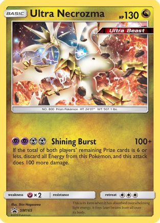 Ultra Necrozma SM165 [SM Promos]  - Holofoil