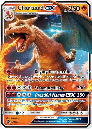 Charizard GX SM195 [SM Promos]  - Holofoil