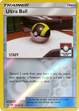 Ultra Ball 68a/73 [League & Championship Cards]  - Reverse Holofoil