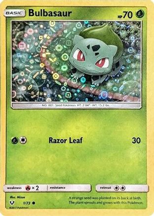 Bulbasaur 001/73 [Miscellaneous Cards & Products]  - Holofoil