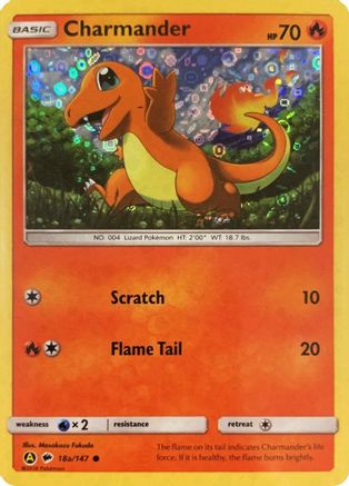 Charmander 18a/147 [Miscellaneous Cards & Products]  - Holofoil