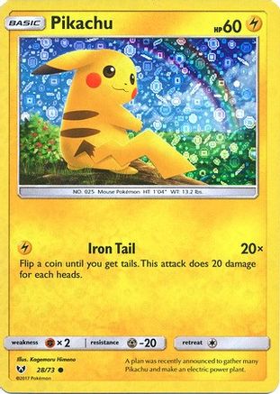 Pikachu 028/73 [Miscellaneous Cards & Products]  - Holofoil