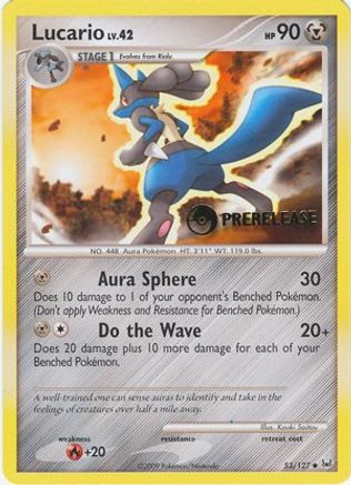 Lucario 053/127 [Diamond and Pearl Promos]