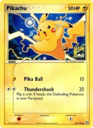 Pikachu 060/106 [Miscellaneous Cards & Products]