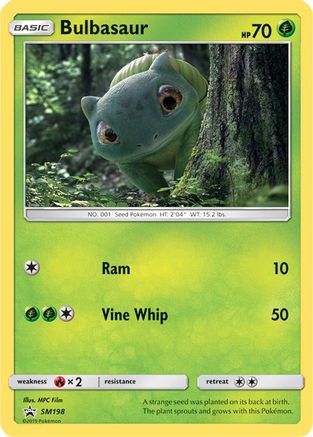 Bulbasaur SM198 [SM Promos]  - Holofoil