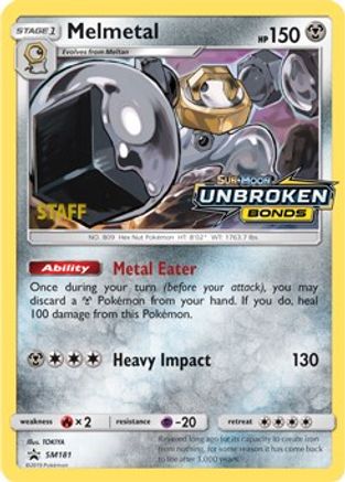 Melmetal SM181 [SM Promos]  - Holofoil