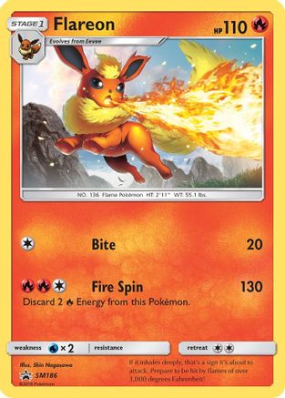 Flareon SM186 [SM Promos]