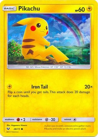 Pikachu 028/73 [Deck Exclusives]  - Holofoil
