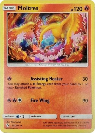 Moltres 038/214 [Deck Exclusives]  - Holofoil
