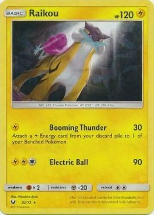 Raikou 032/73 [Deck Exclusives]  - Holofoil