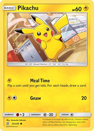 Pikachu (55) 055/236 [SM  Unified Minds]